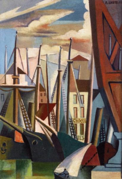 The Port Of Marseille by André Lhote