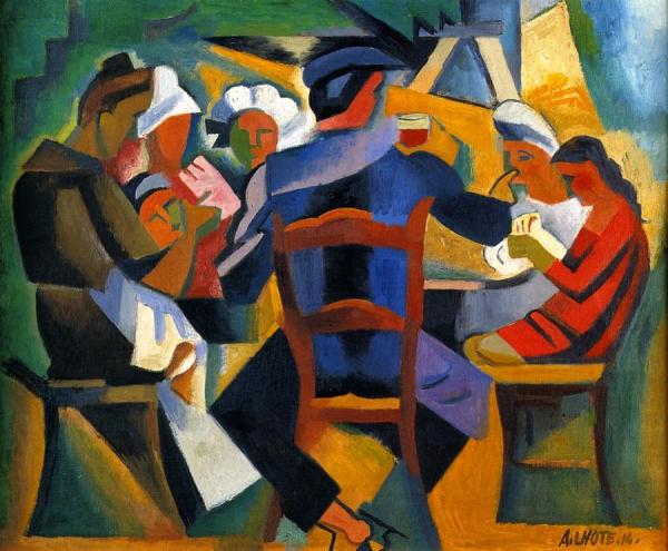 The Sailor's Meal by André Lhote