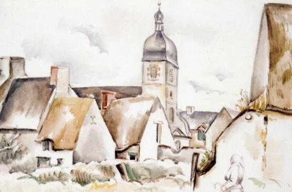 Vue De Village by André Lhote