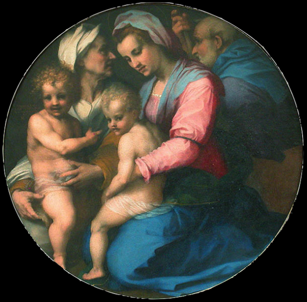 Andrea Del Sarto The Virgin, Infant Jesus, Saint Elizabeth And Saint John The Baptist