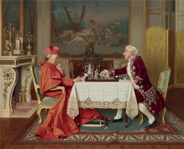 A Game Of Chess by Andrea Landini