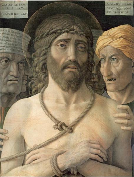 Ecce Homo. by Andrea Mantegna