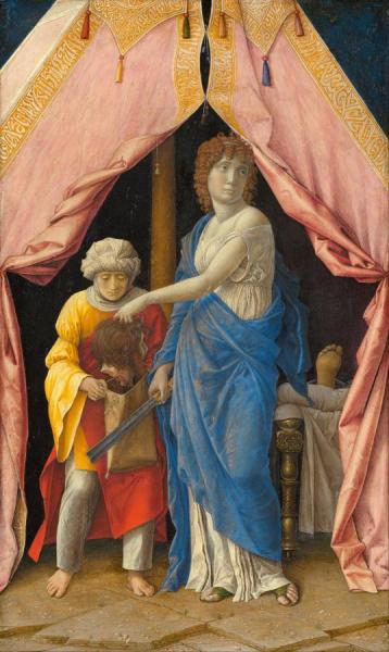 Judith With The Head Of Holofernes by Andrea Mantegna