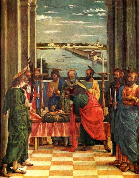 The Death Of The Virgin by Andrea Mantegna Oil Painting Reproductions