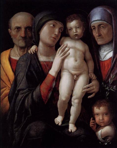 Andrea Mantegna The Holy Family