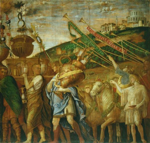 Andrea Mantegna The Triumphs Of Caesar - The Vase Bearers