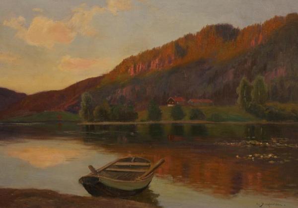 From Asker by Andreas Singdahlsen Oil Painting Reproductions