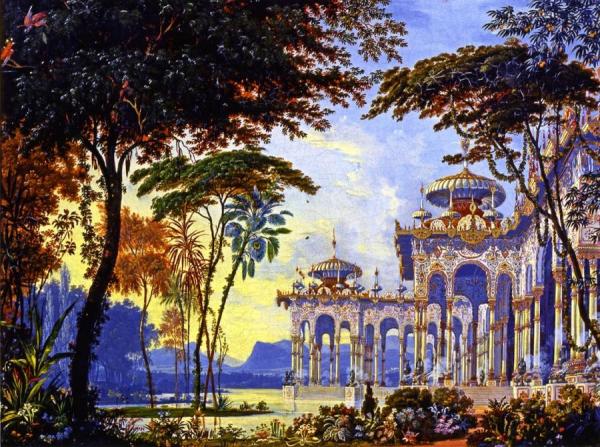 The Gardens Of Chernomor by Andrei Adamovitsi Roller
