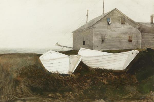 Bone White by Andrew Wyeth