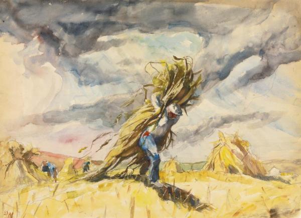 Carrying Corn by Andrew Wyeth Oil Painting Reproductions