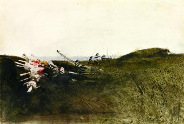 Field Sparrow by Andrew Wyeth