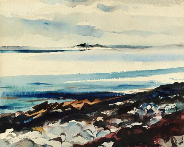 Morning, Little Caldwell Island by Andrew Wyeth