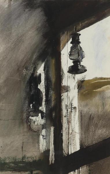 Shed Lantern by Andrew Wyeth Oil Painting Reproductions