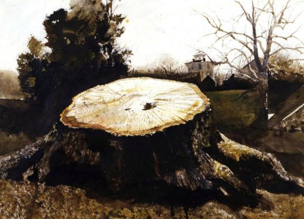 The Big Oak by Andrew Wyeth