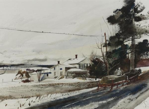 The Bob by Andrew Wyeth