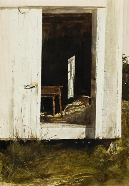 The New Table by Andrew Wyeth
