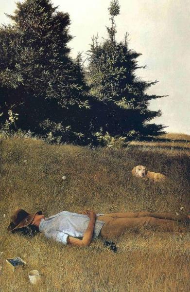 Distant Thunder by Andrew Wyeth
