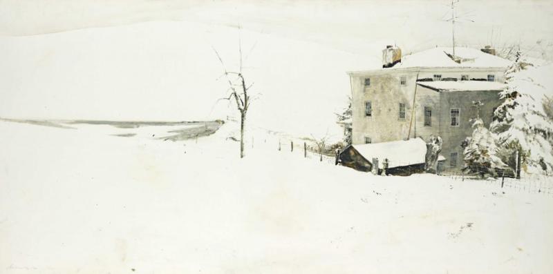 Heavy Snow, 1967 by Andrew Wyeth