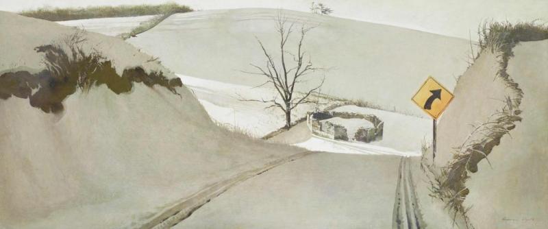 Ring Road, 1985 by Andrew Wyeth
