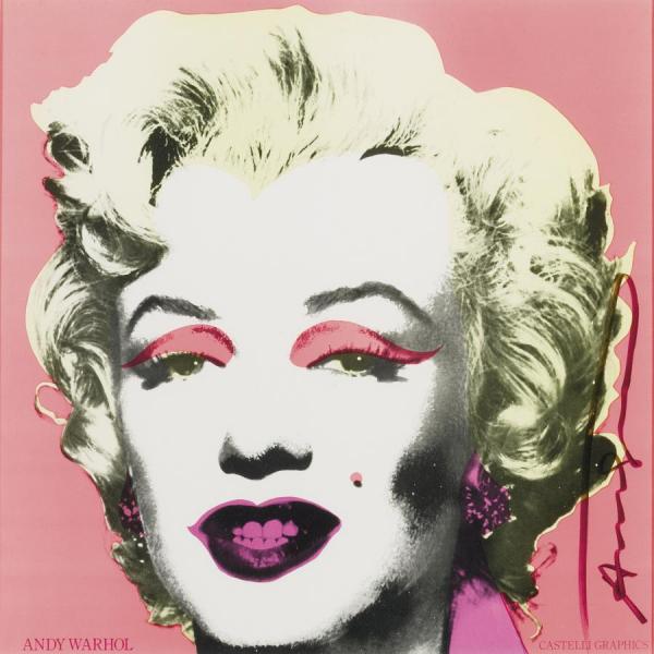 Marilyn (announcement) by Andy Warhol Oil Painting Reproductions