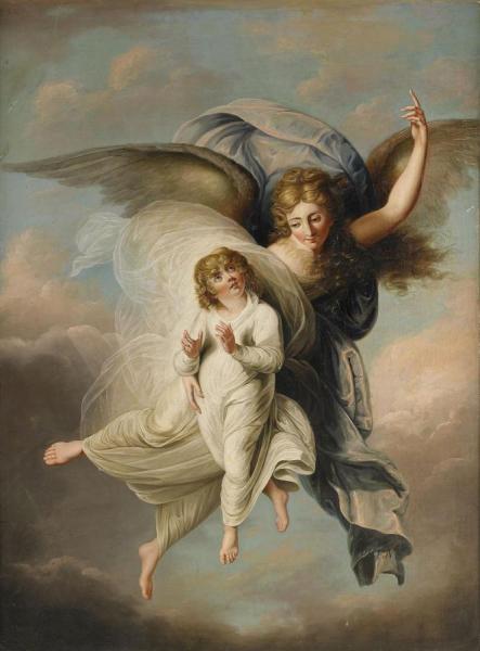 Angelica Kauffman Angel And Child