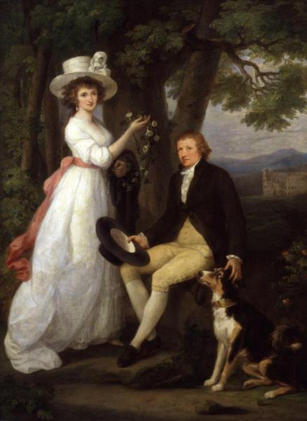 Anna Maria Jenkins And Thomas Jenkins by Angelica Kauffman