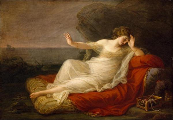 Ariadne Abandoned By Theseus by Angelica Kauffman Oil Painting Reproductions