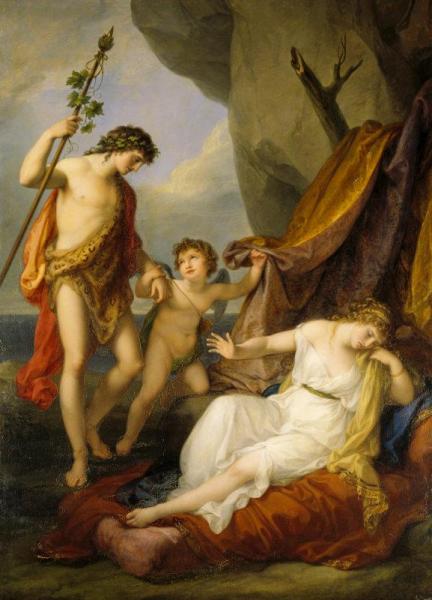 Bacchus And Ariadne by Angelica Kauffman