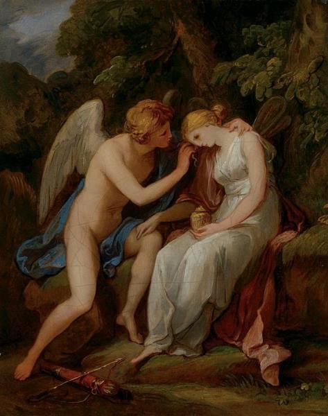 Angelica Kauffman Cupid And Psyche