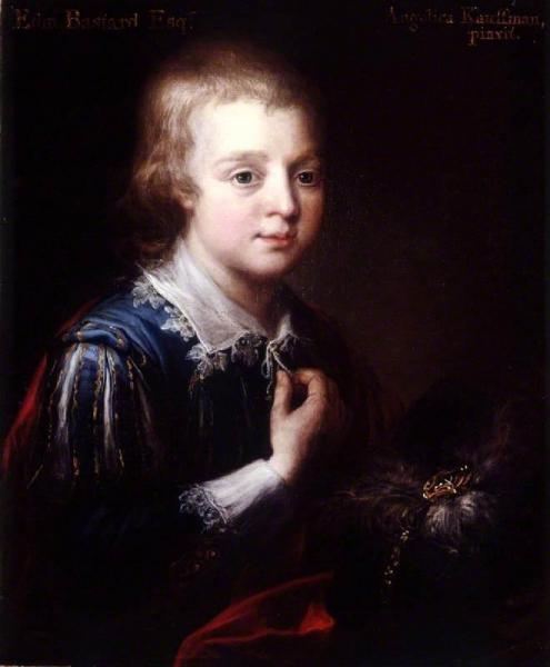 Edmund Bastard As A Boy by Angelica Kauffman