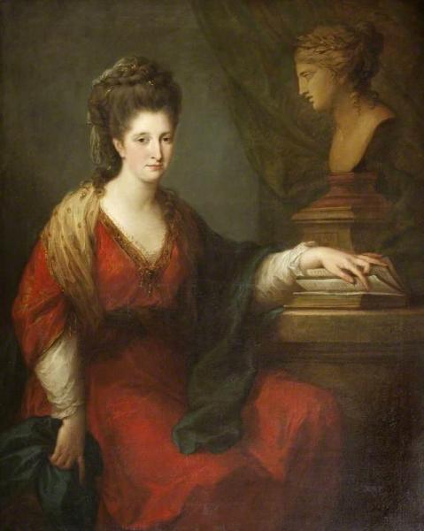 Frances Ann Acland, Lady Hoare by Angelica Kauffman