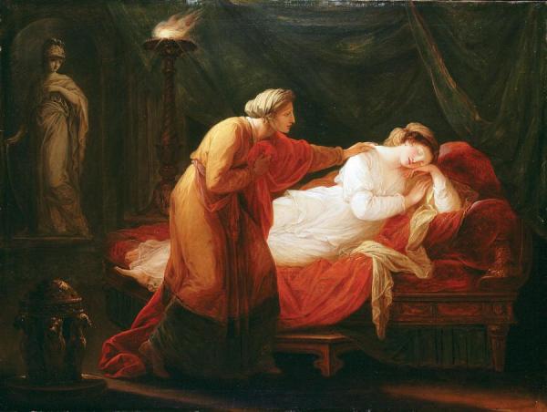 Penelope Is Woken By Euryclea by Angelica Kauffman