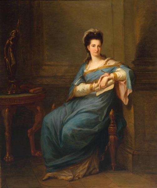 Portrait Of A Lady by Angelica Kauffman
