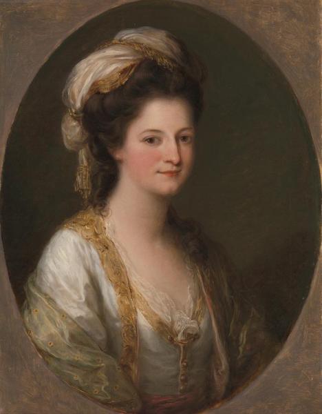 Angelica Kauffman Portrait Of A Woman,traditionally Identified As Lady Hervey