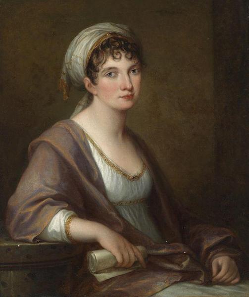 Portrait Of  Franziska Von Kaunitz-rietberg by Angelica Kauffman