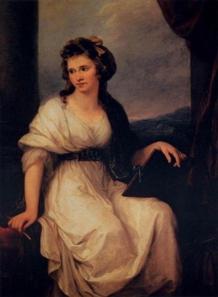 Self-portrait by Angelica Kauffman