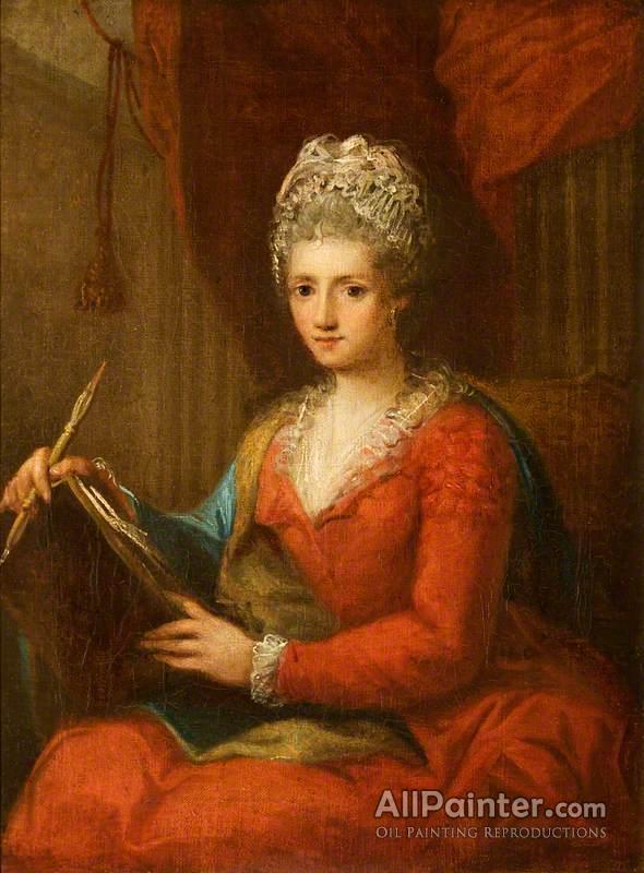 Angelica Kauffman Self Portrait Oil Painting Reproductions for