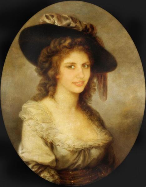 Self Portrait Ii by Angelica Kauffman Oil Painting Reproductions
