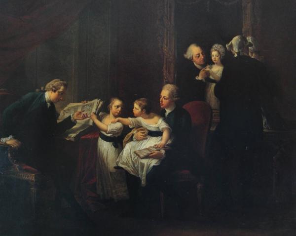 The Townshend Family by Angelica Kauffman