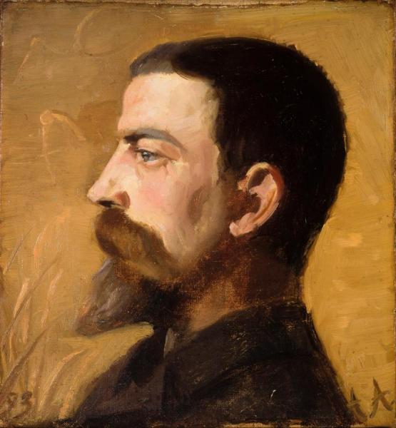 Valdemar Schonheyder Moller by Anna Ancher