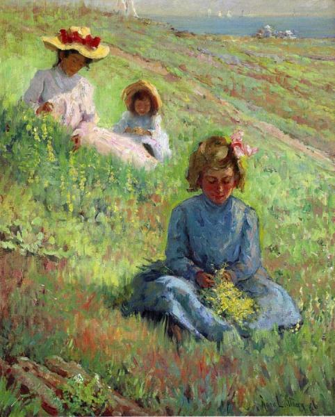 September On The Hillside by Anna Lee Stacey