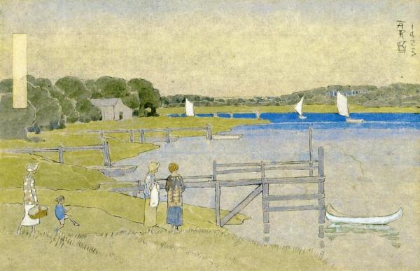 Bass River, Cape Cod by Anna Mary Richards Brewster