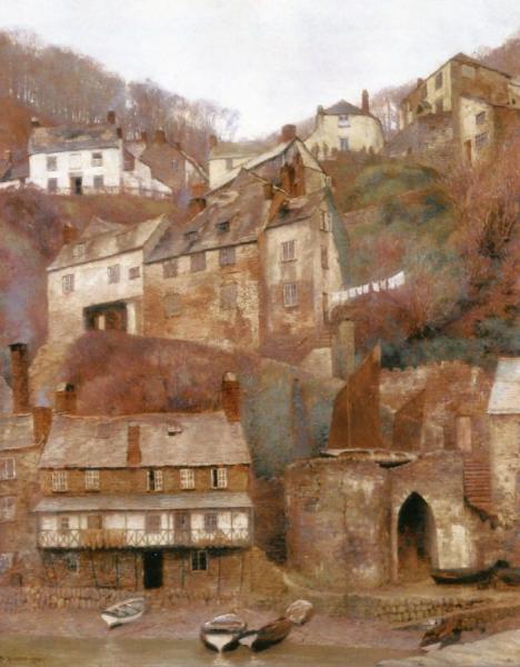 Clovelly by Anna Mary Richards Brewster