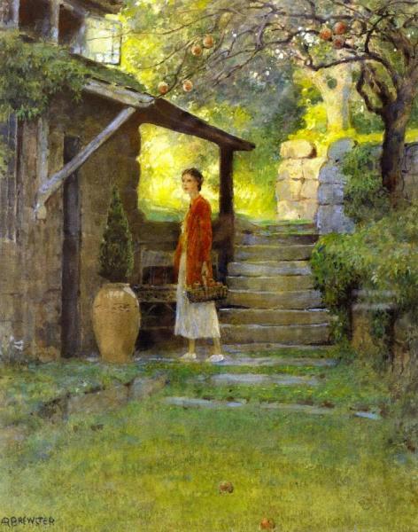 Constance Revere Matlack At Hidden Hearth by Anna Mary Richards Brewster