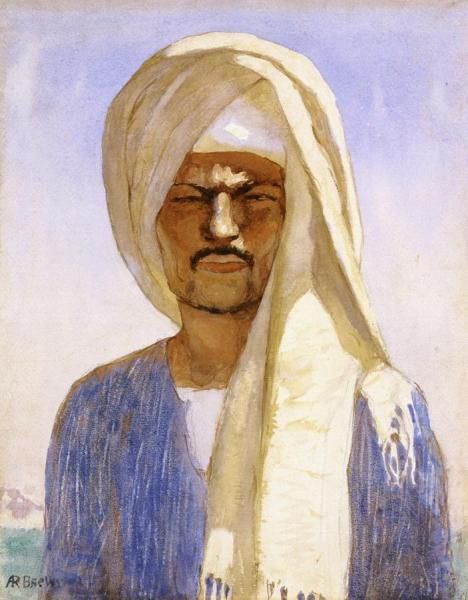 Egyptian Fellah by Anna Mary Richards Brewster