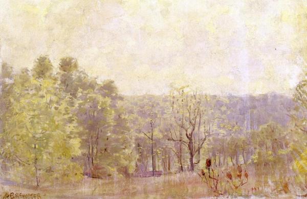 In Fox Meadow by Anna Mary Richards Brewster Oil Painting Reproductions