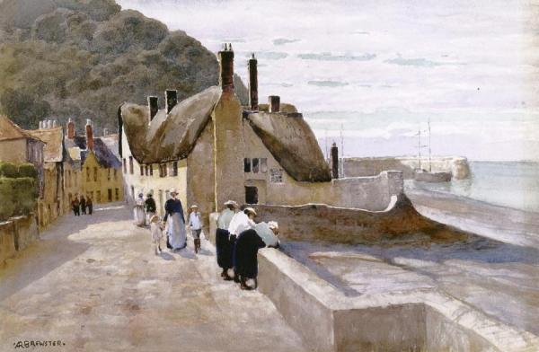 Minehead, Somerset, England by Anna Mary Richards Brewster Oil Painting Reproductions