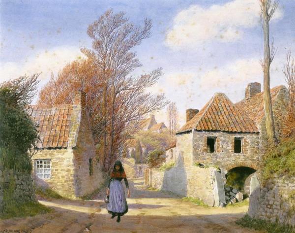 Moulin Hue, Guernsey by Anna Mary Richards Brewster