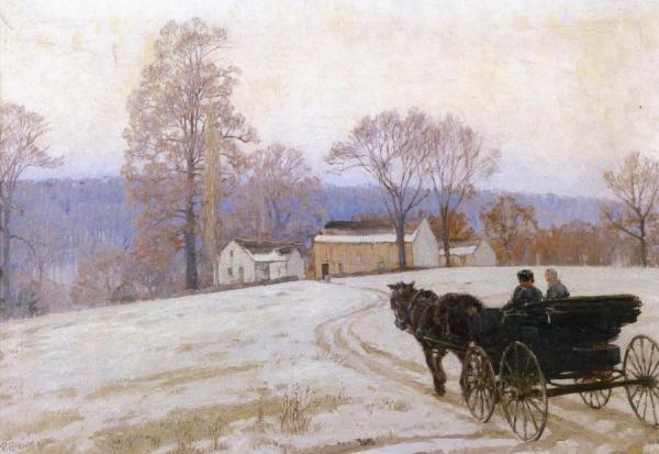 Scarsdale Scene by Anna Mary Richards Brewster