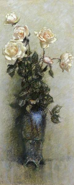 Small Roses #2 by Anna Mary Richards Brewster